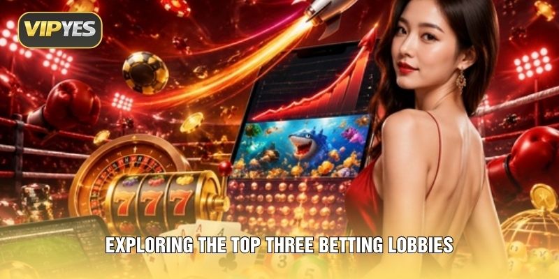 Exploring the top three betting lobbies